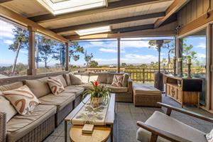 IndoorOutdoor Deck Near the Piano Bar and Living Rooms