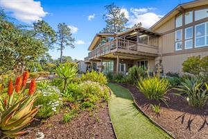 Beautiful Garden Areas in the Fenced Backyard