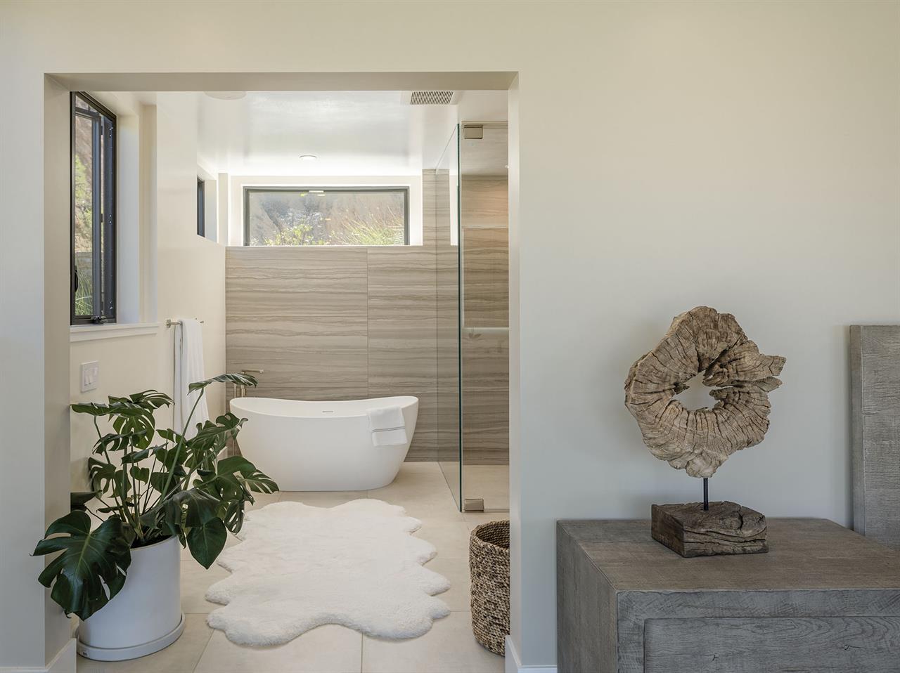 En Suite Bathroom for Bedroom 2  Tub and Separate Shower