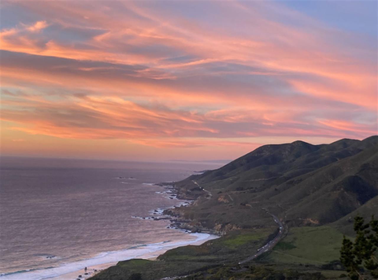 Twilight View from the Property