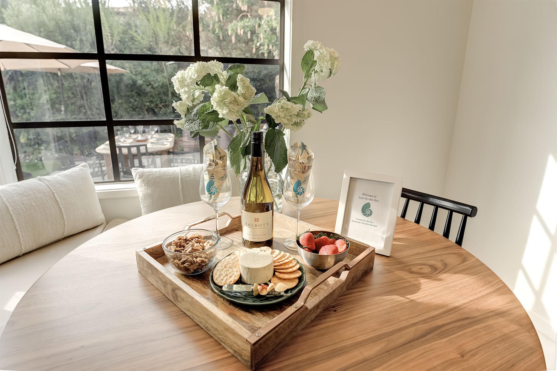 Wine and Cheese to Welcome You