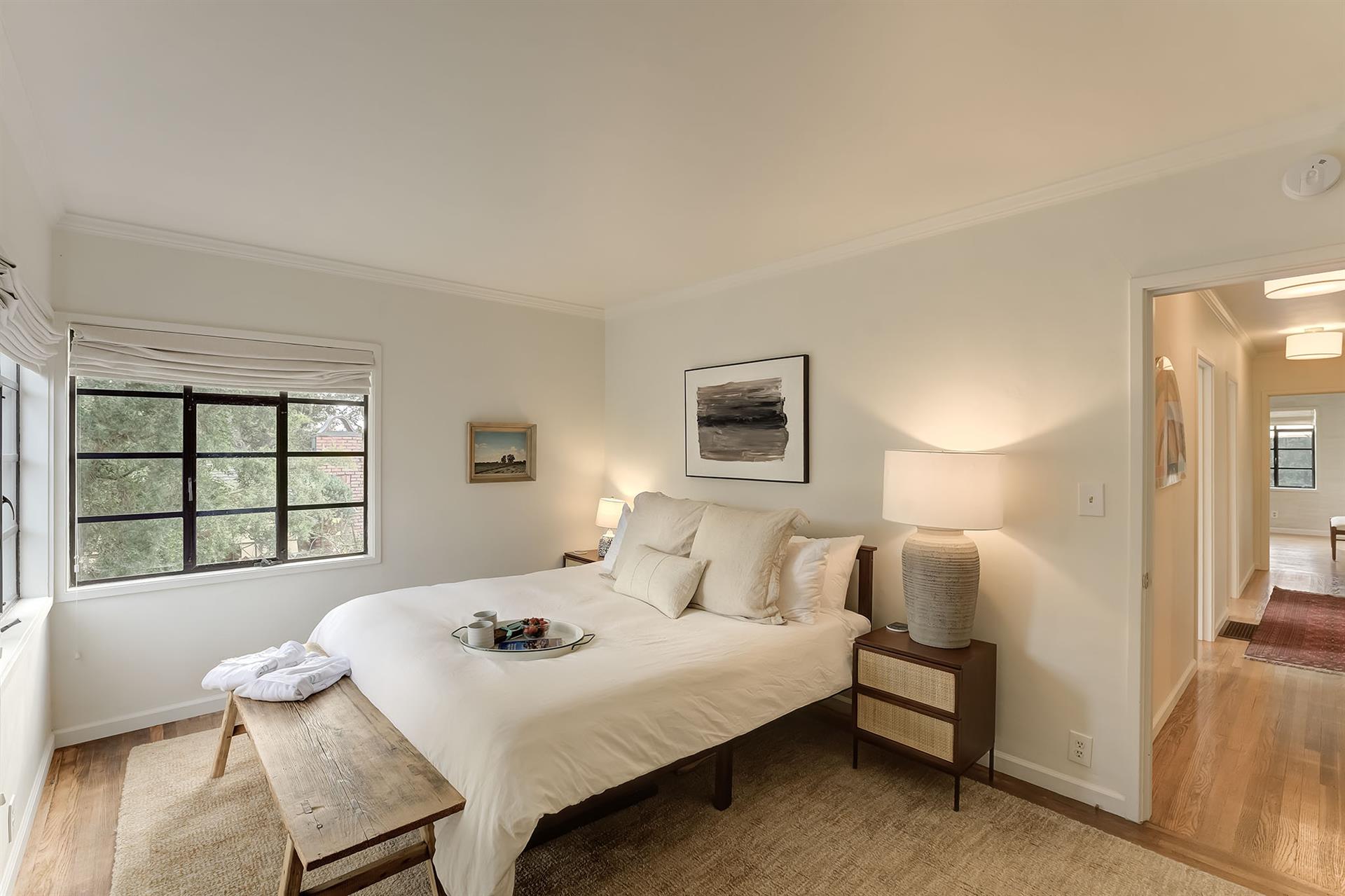 Bedroom 1 has a King Bed