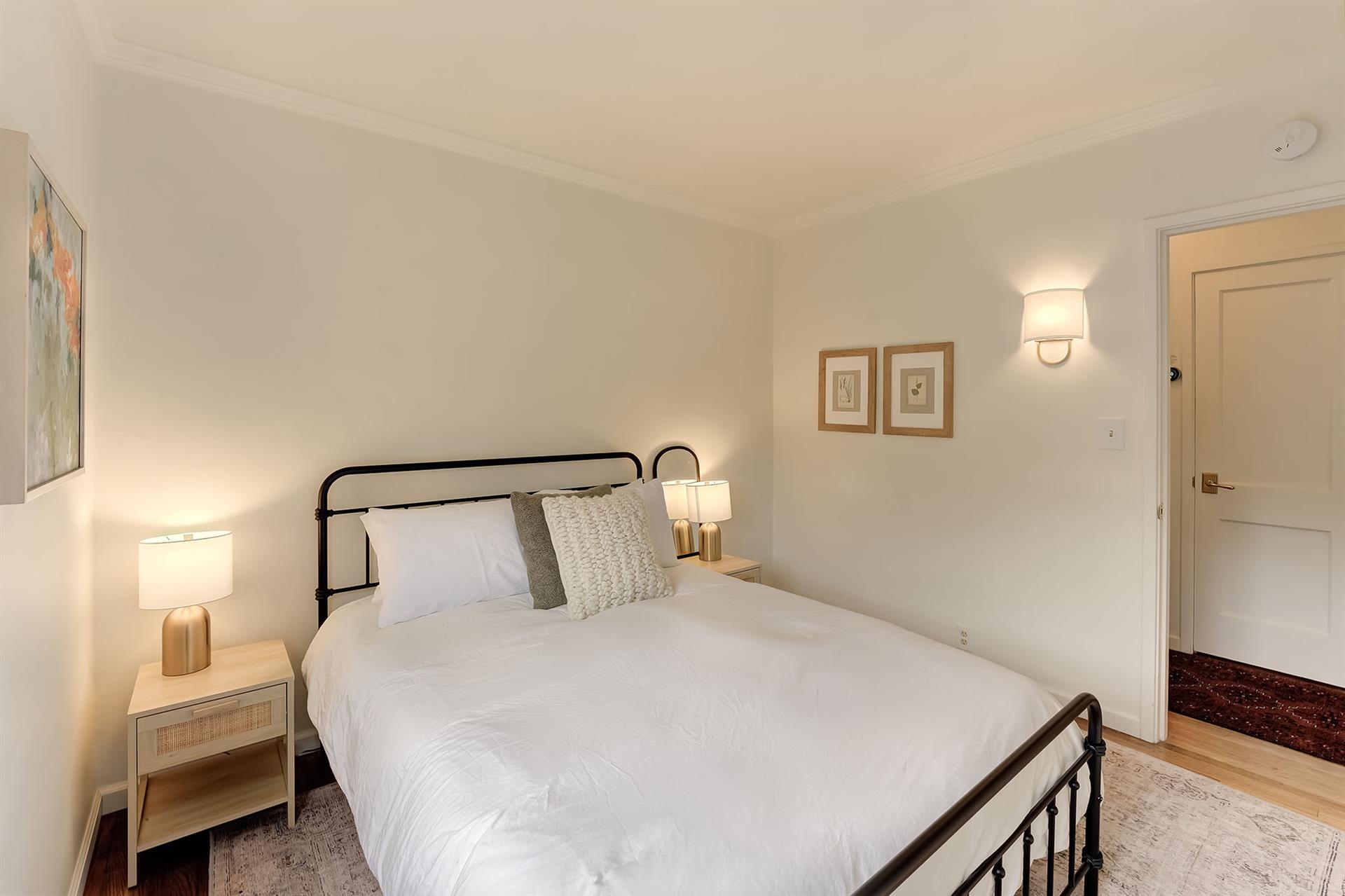 Bedroom 2 has a Queen Bed