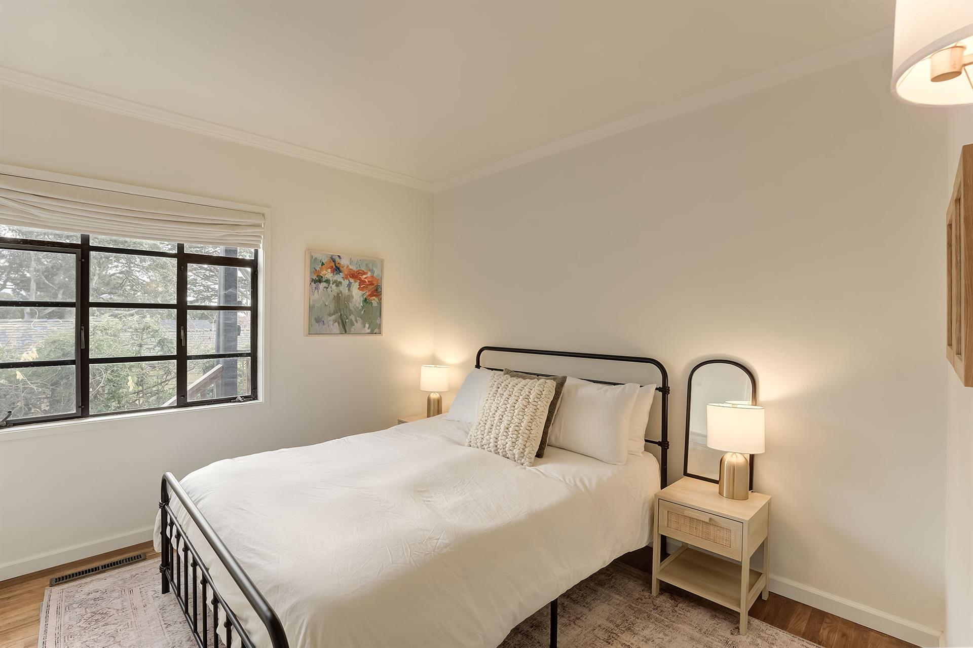 Bedroom 2 has a Queen Bed