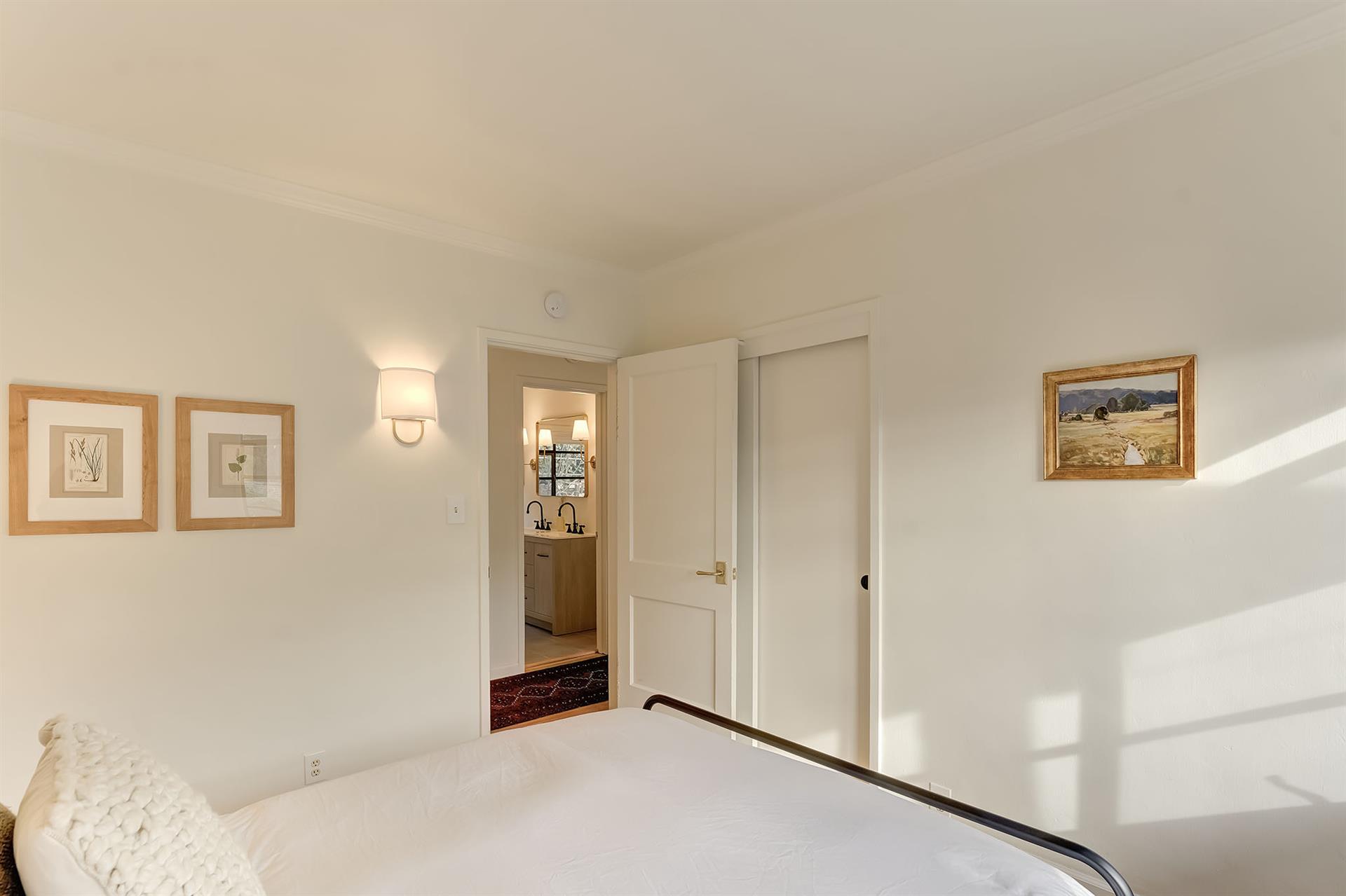 Bedroom 2 has a Queen Bed