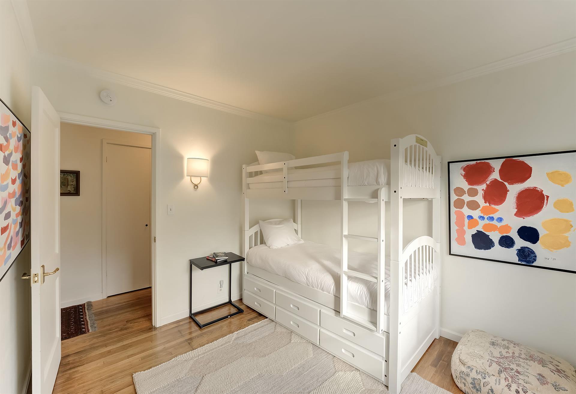 Bedroom 3 has Twin Bunk Beds and a Twin Trundle Bed