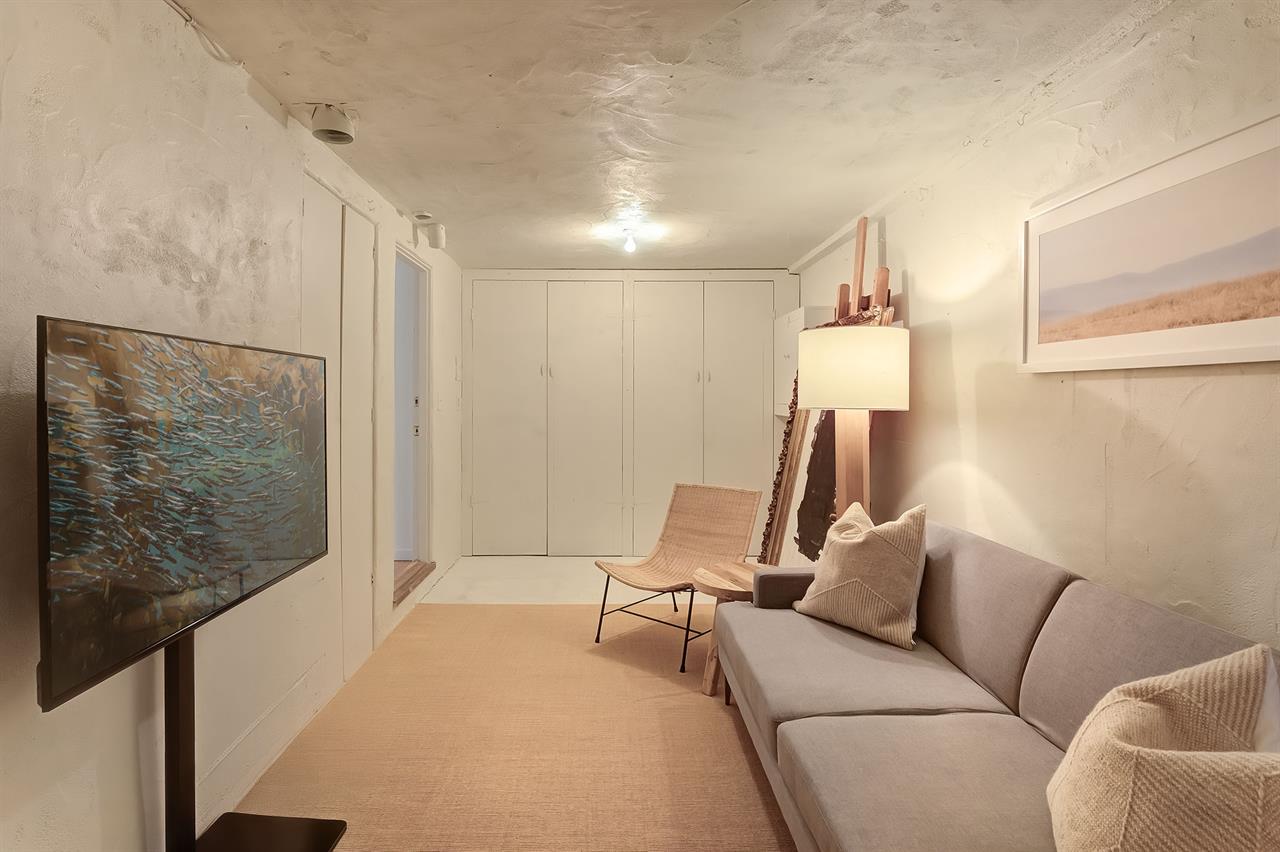 One Car Garage has been Converted into a Den
