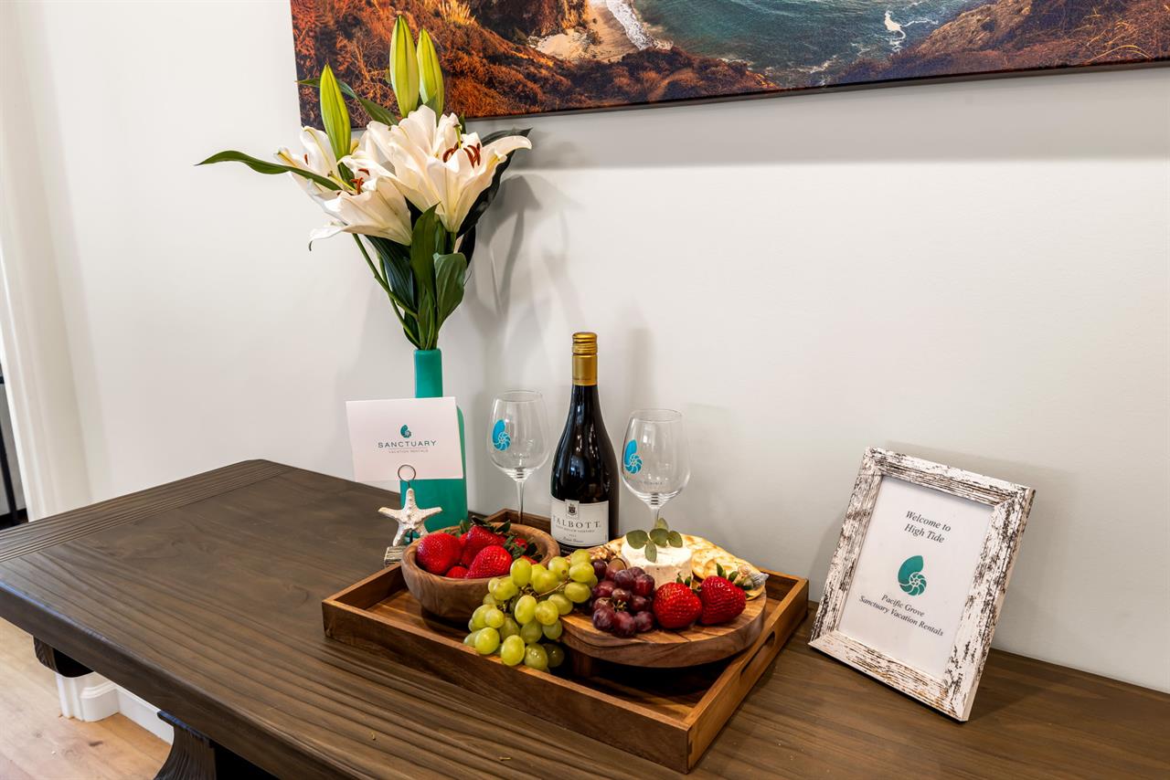 Wine and Cheese to Welcome You