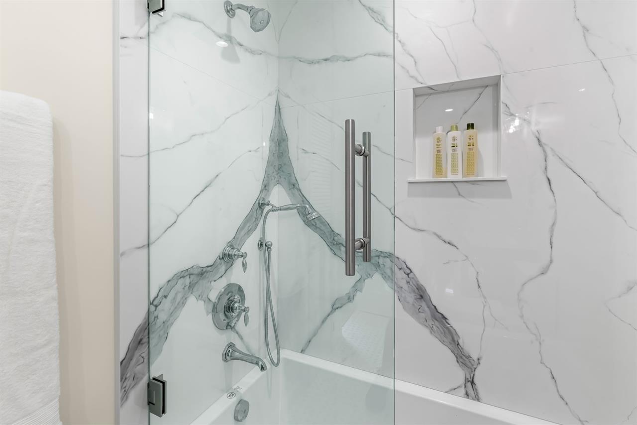 Jack and Jill Bathroom for Bedrooms 2 and 3  ShowerOverTub