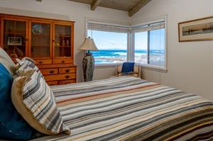 Bedroom 3 has a Queen Bed and a Satellite TV