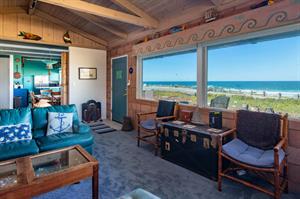 Living Room has a Panoramic Ocean View