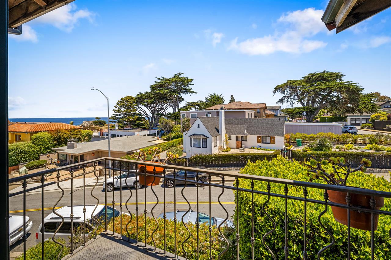 Part of the View from the Second Kitchen Balcony