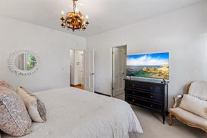 California King Bed in Second Bedroom on the First Floor