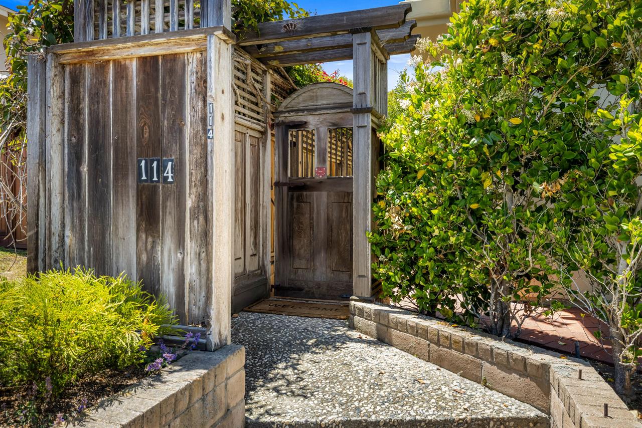 Private Garden Entrance.