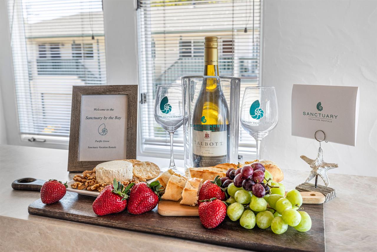 Wine and Cheese to Welcome You Just Add Fruit and a Baguette