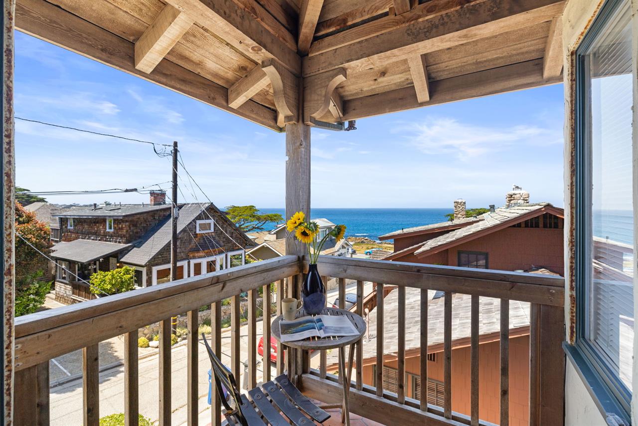 Small Balcony Just Off the Kitchen