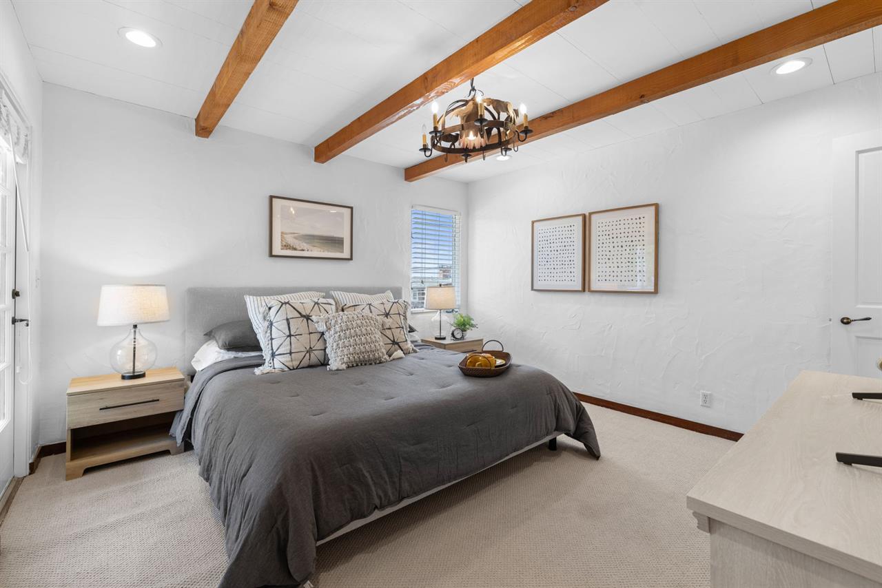 Bedroom 1  Upstairs  King Bed, TV, EnSuite Bath