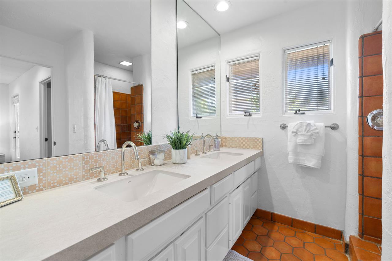 Beautifully Updated EnSuite Bath with Shower for Bedroom 1