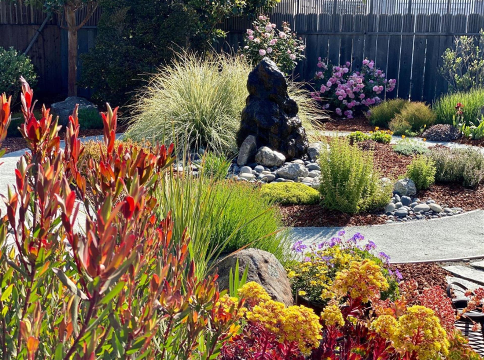 Beautifully Landscaped Yard