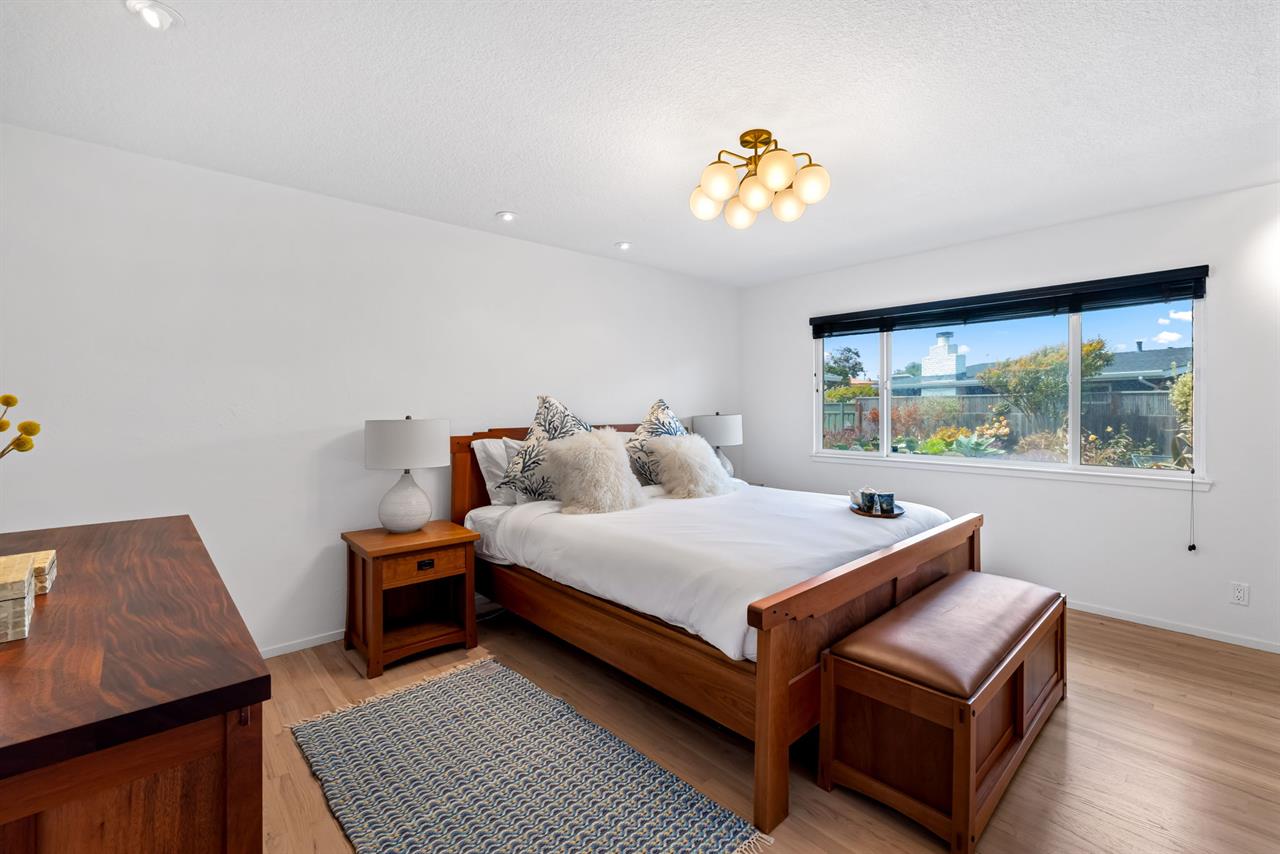 Bedroom 1  EnSuite Bath with a Shower, Garden View