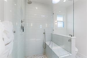 The Shower in EnSuite Bathroom for Bedroom 1