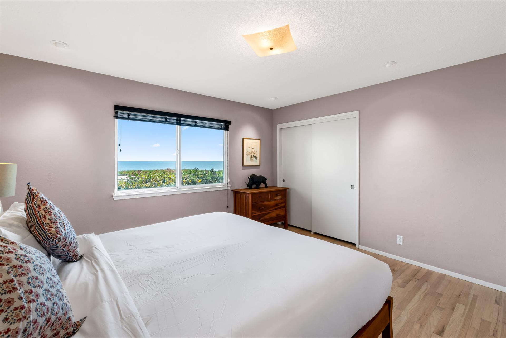 Bedroom 3 has a King Bed and Ocean View