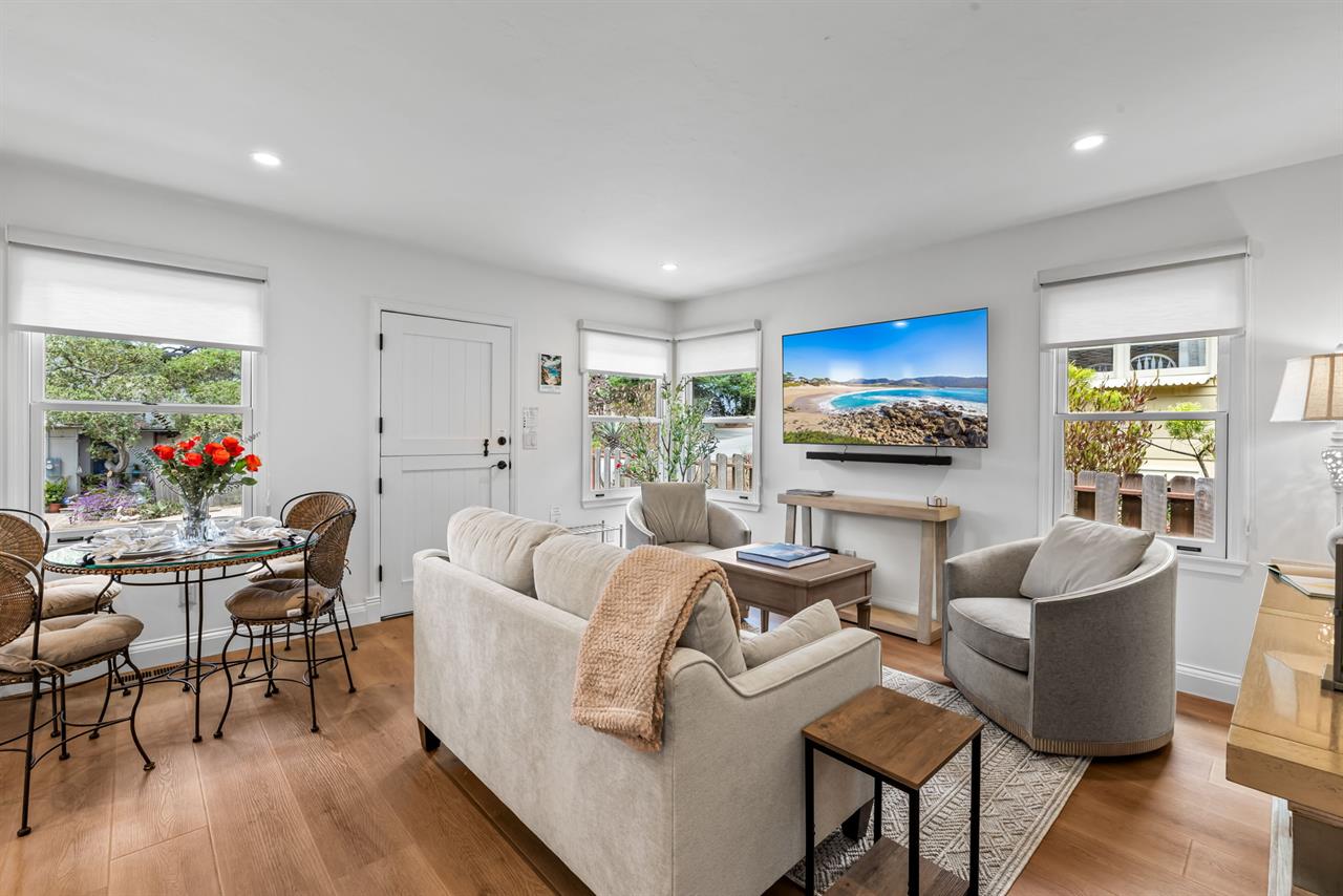 Living Room and Dining Area