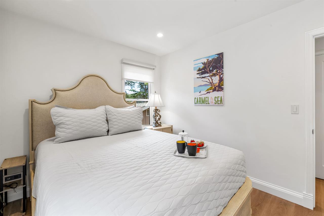 One of the Two Plush Bedrooms