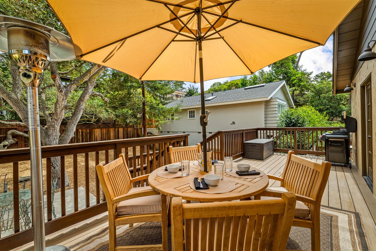 Back Deck Dining Area