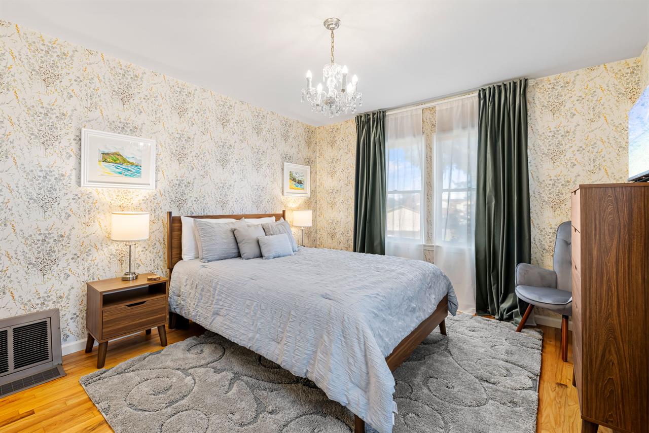 Bedroom 2 with a Queen Bed and TV