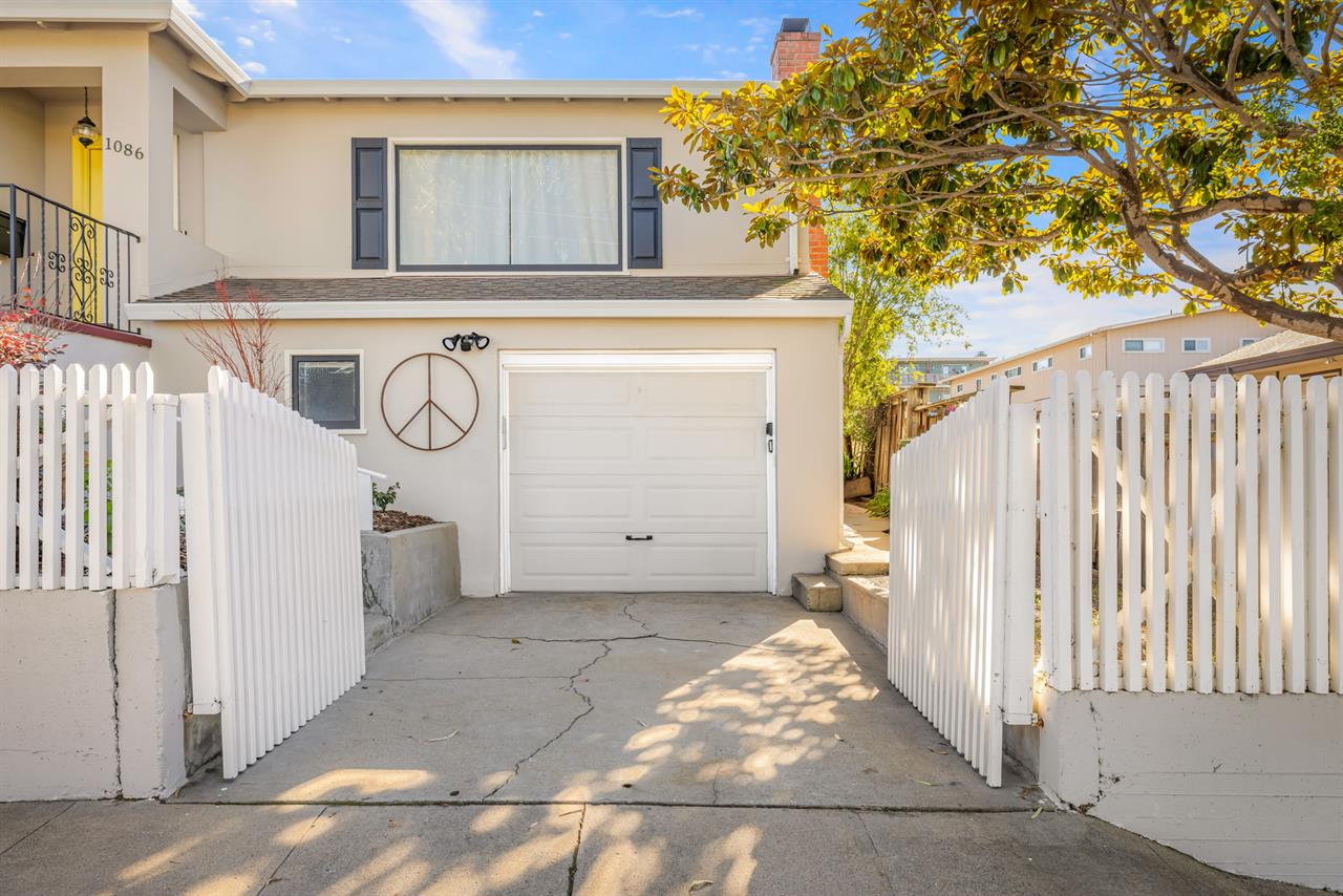 One Car Garage and Driveway Parking