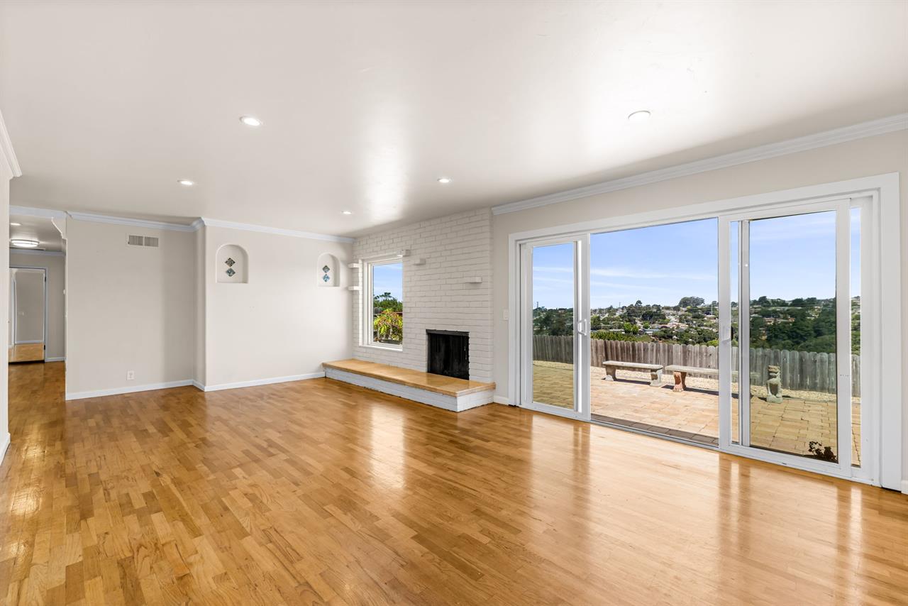 Living Room with Gas Fireplace