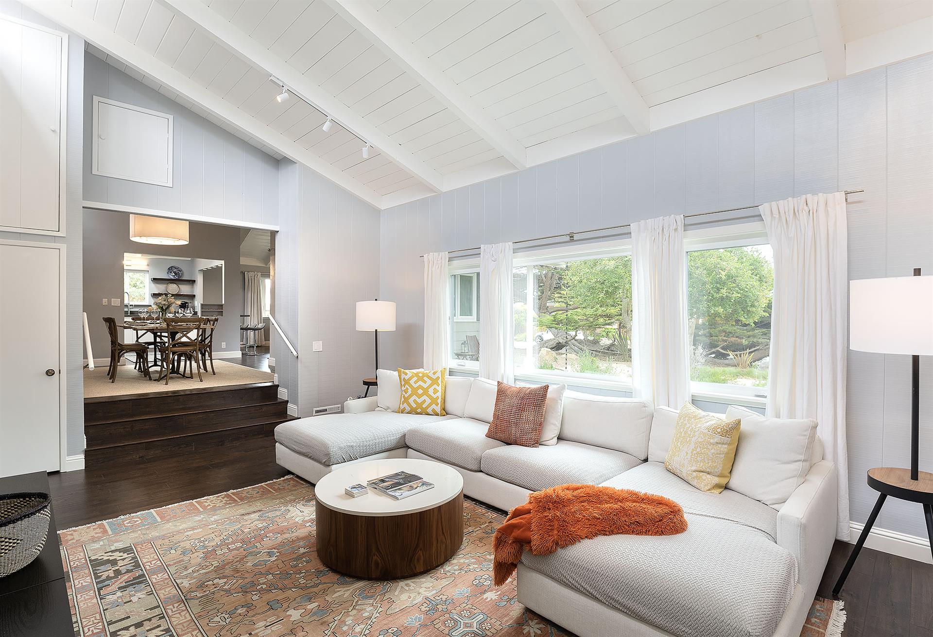 Family Room with Large HDTV