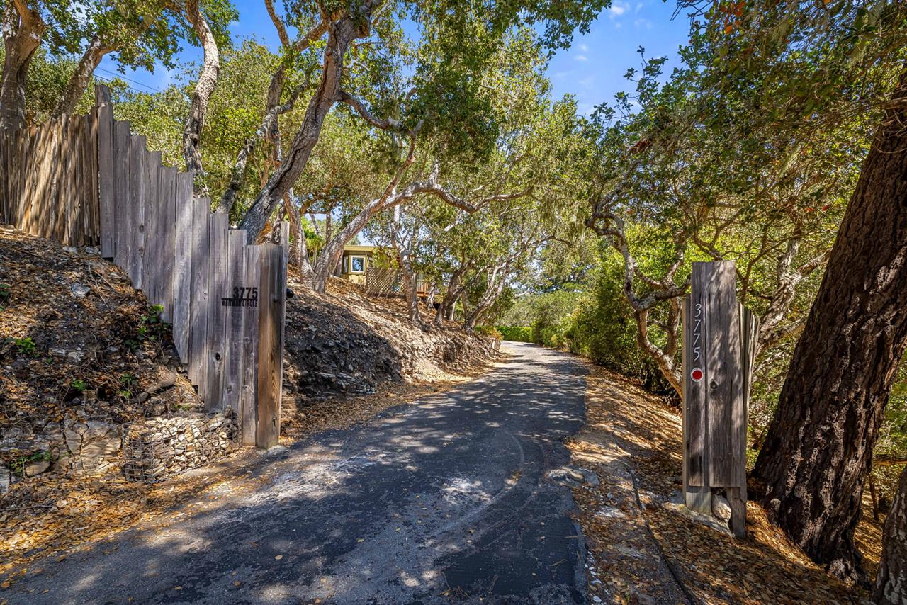 Entrance to the Property