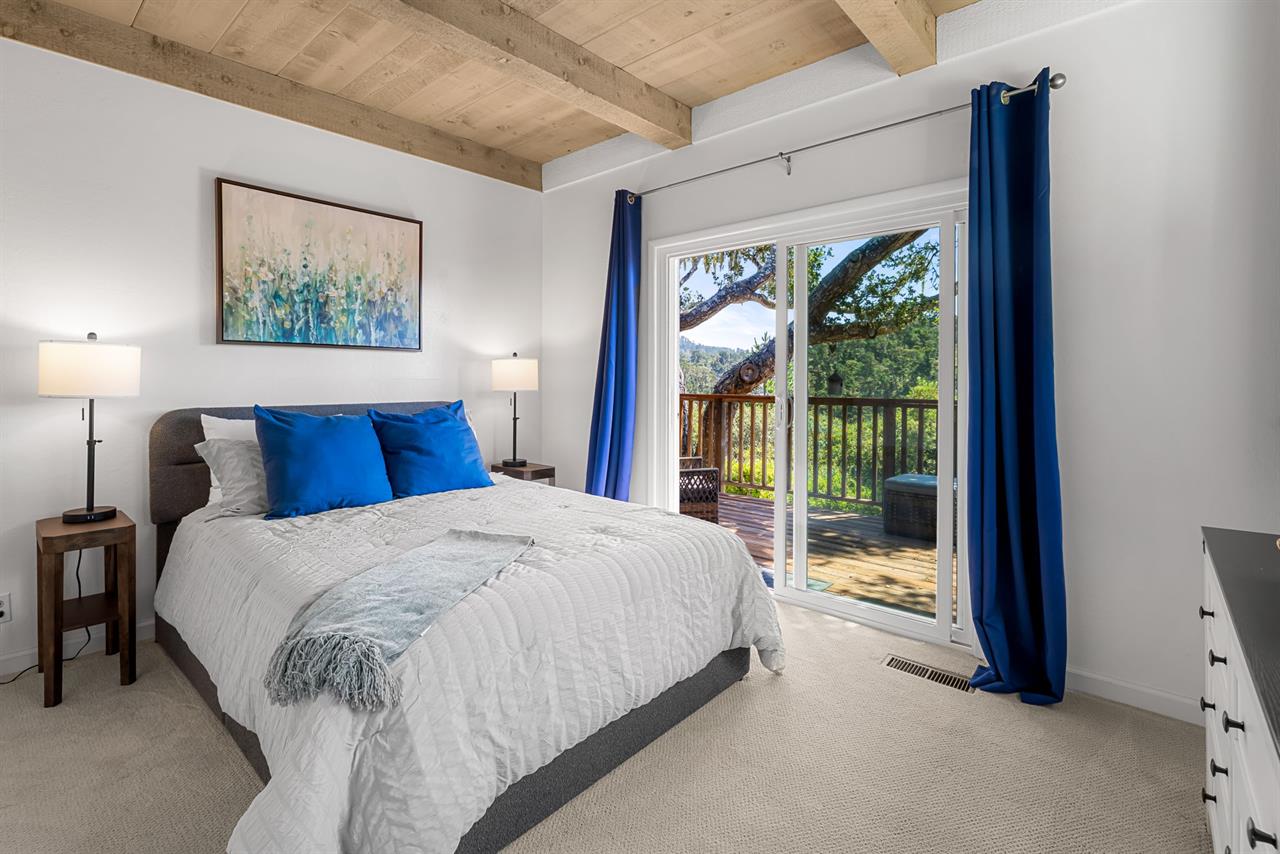 Bedroom 2 has a Queen Bed