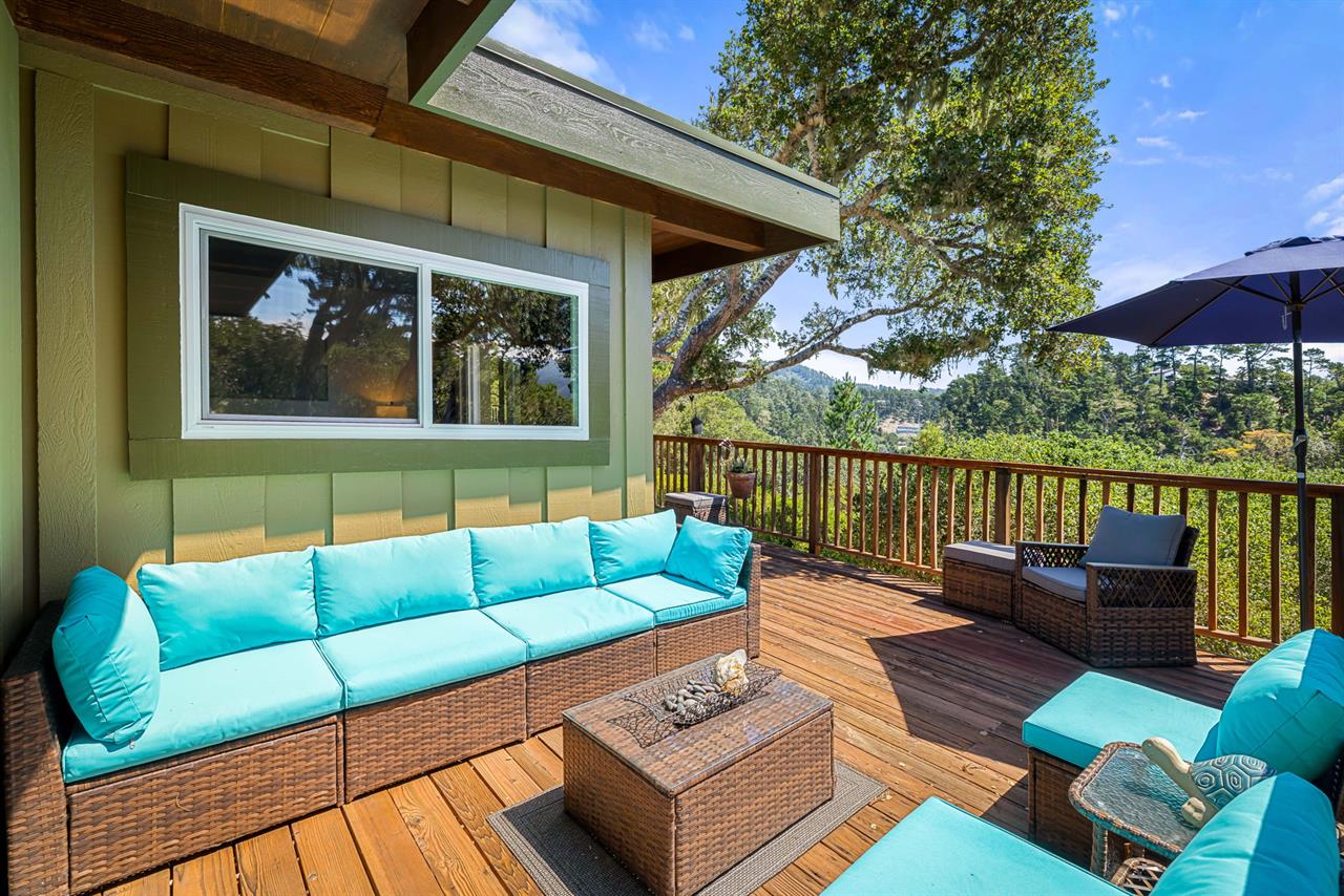 Lounging Area on the Spacious Deck