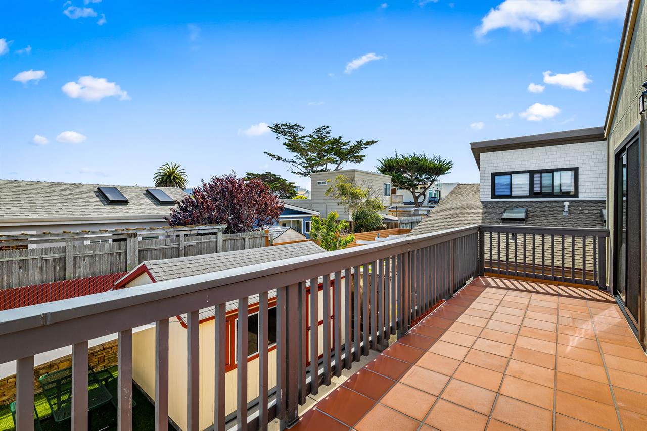 Balcony Outside the Bedrooms