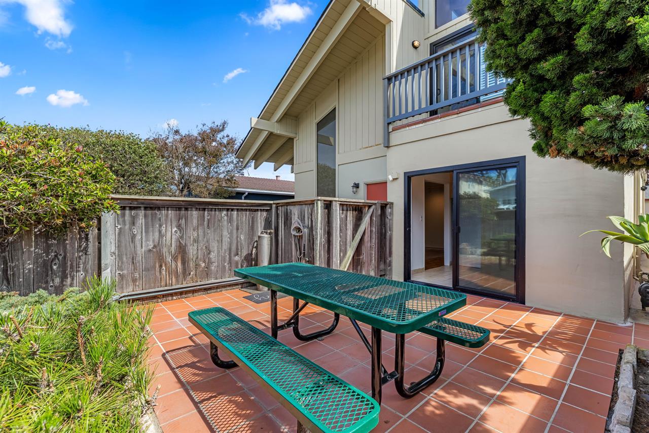 Private Outdoor Dining Area