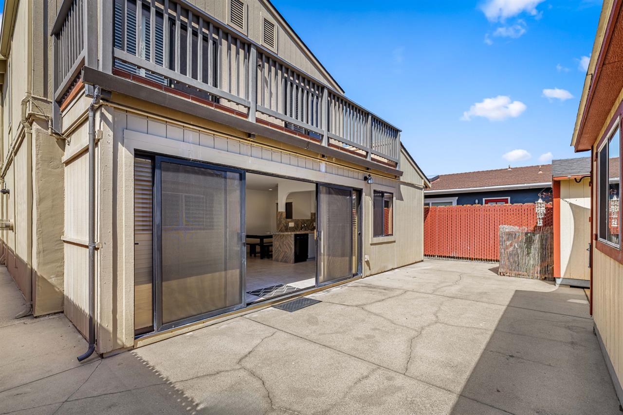 Patio Area Outside the Family Room