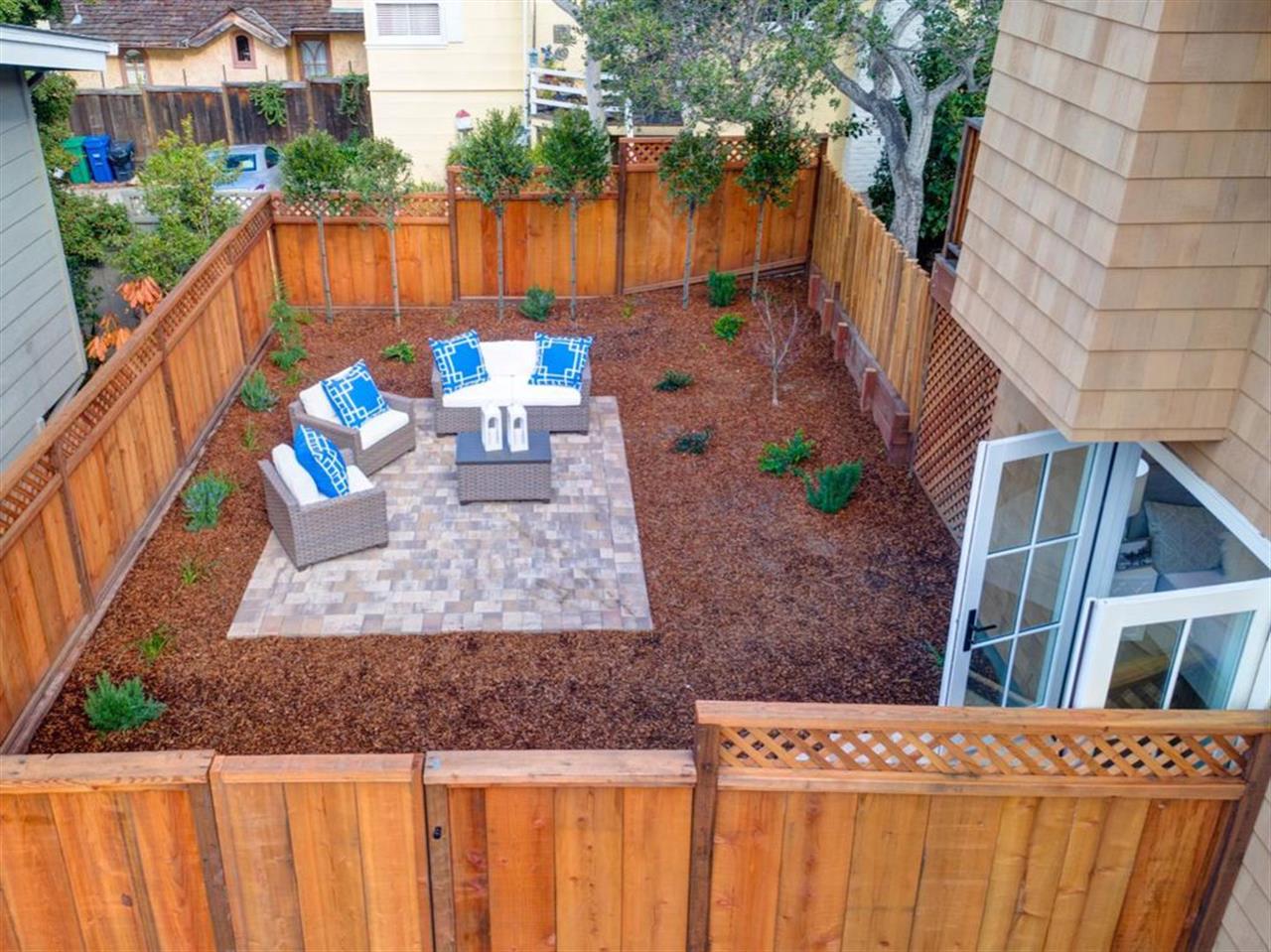 Backyard  Will be Unfurnished  Furniture is Just for Staging