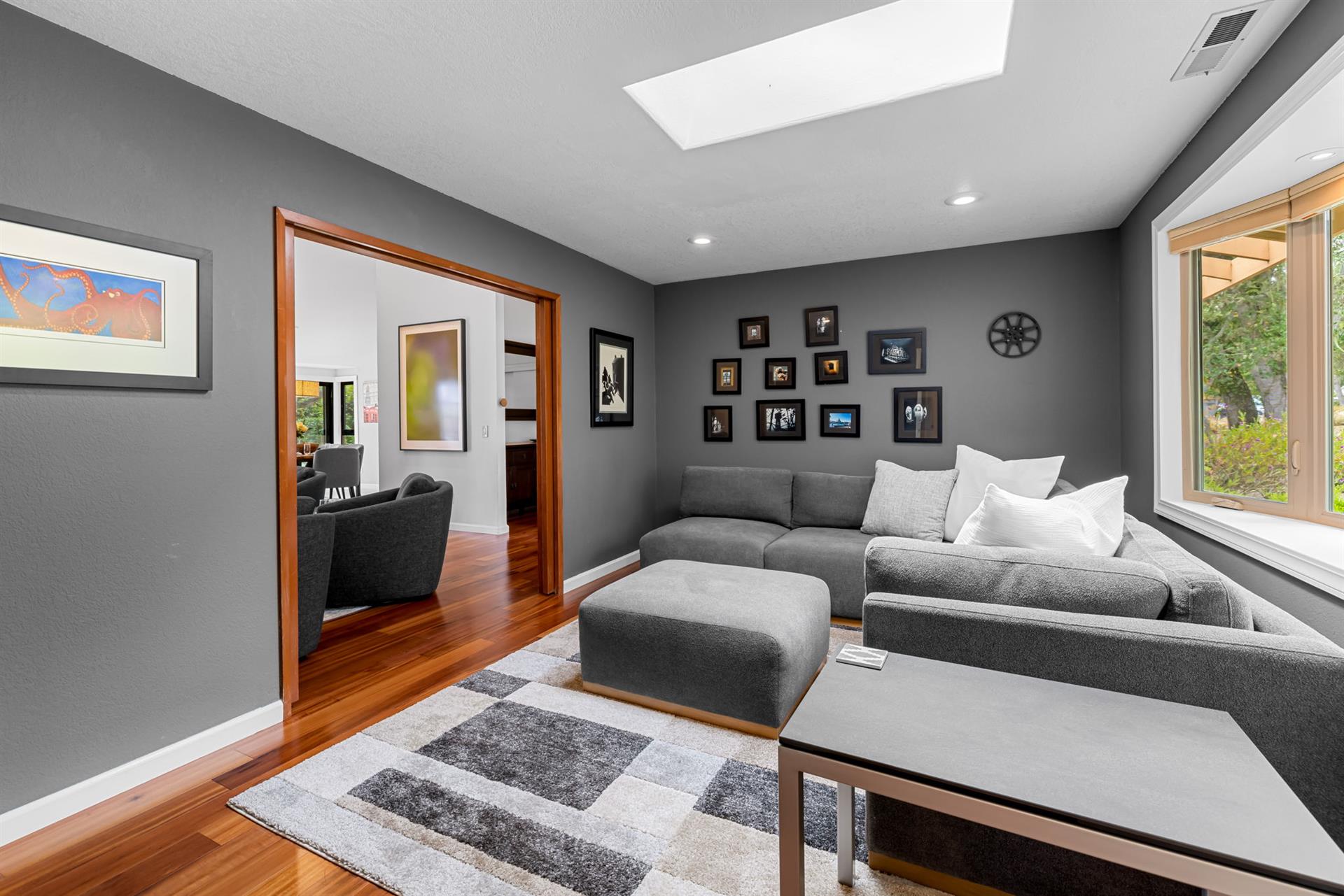 TV Room has a Television with Streaming Service