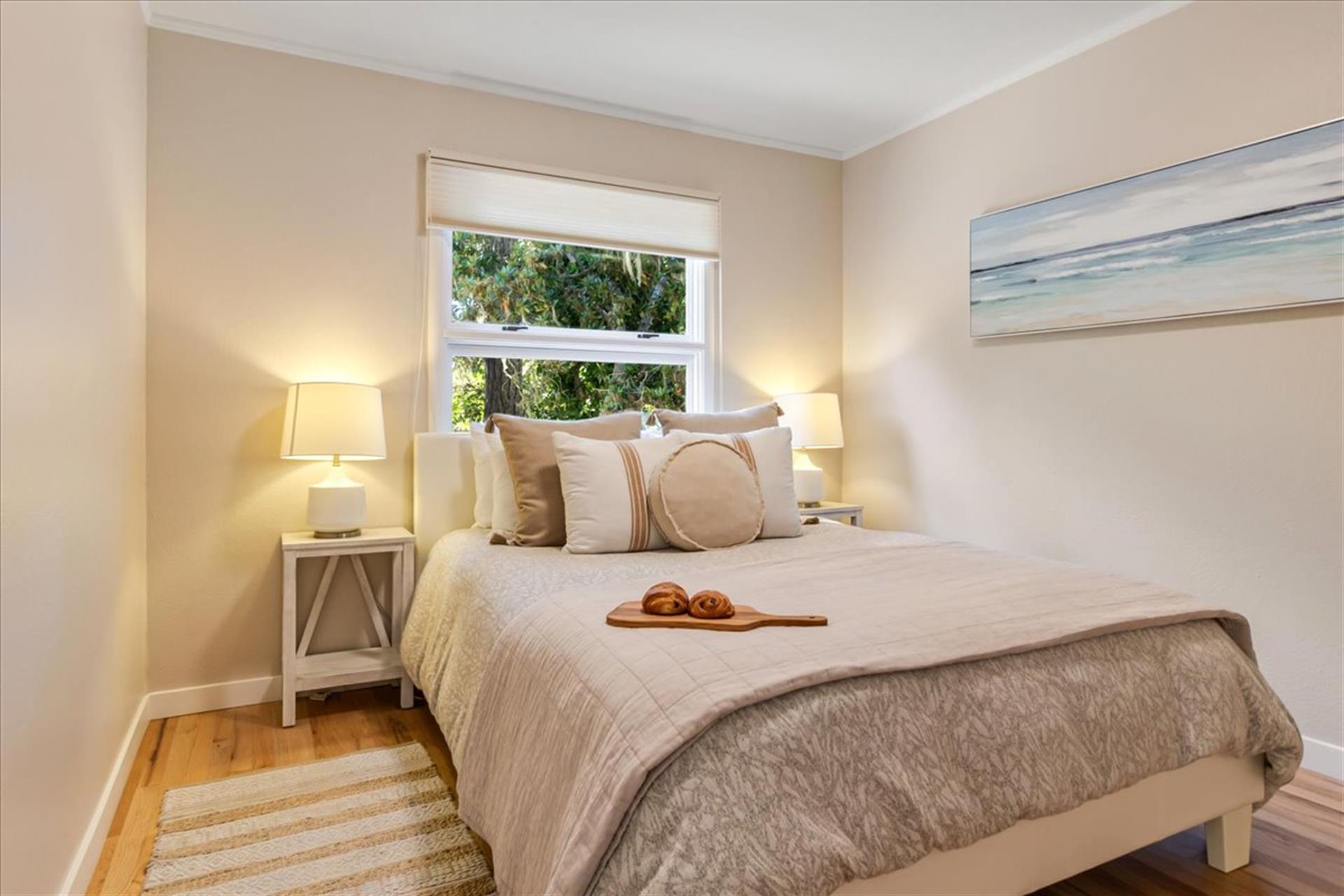 Bedroom 3 has a Queen Bed