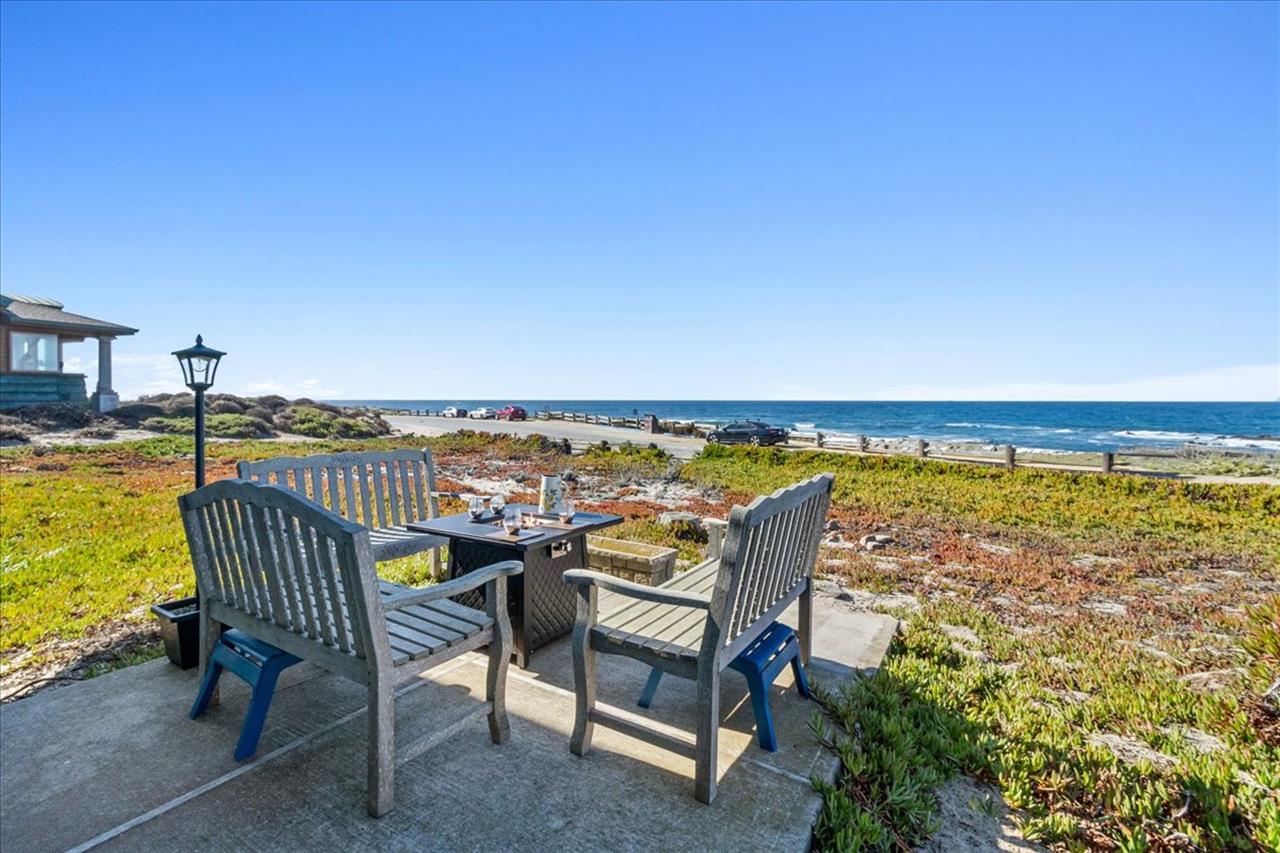 Bay View Outdoor Seating has a Fire Pit