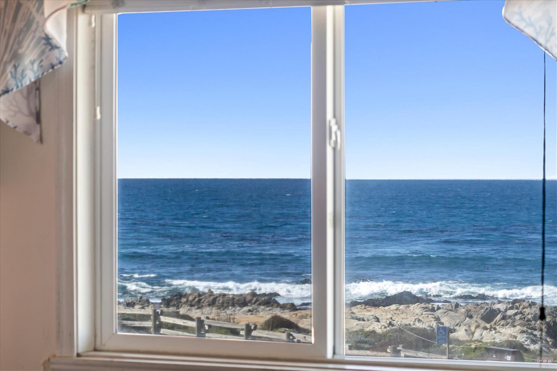 View of the Monterey Bay from Bedroom 2