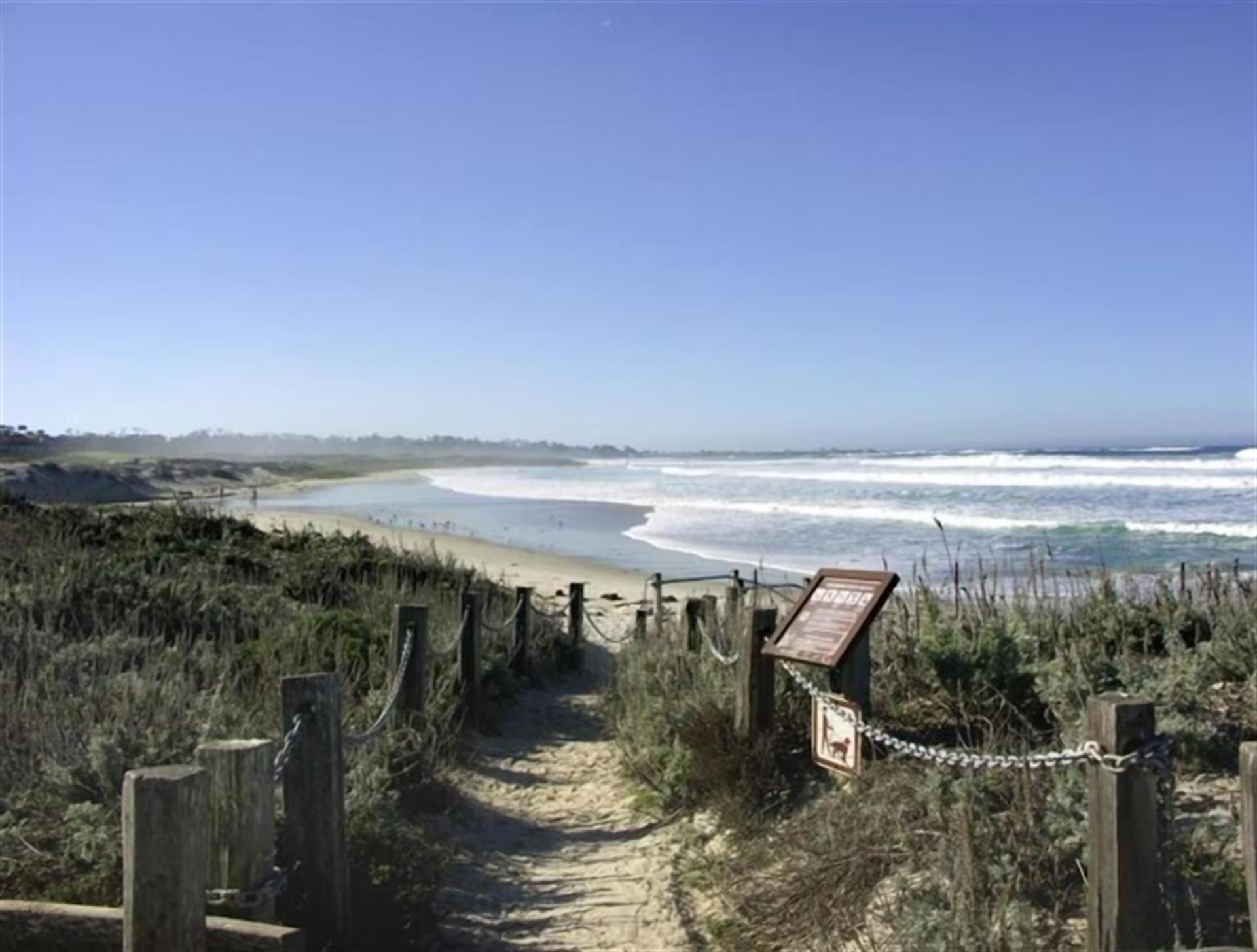 Walking Trail to Asilomar State Beach