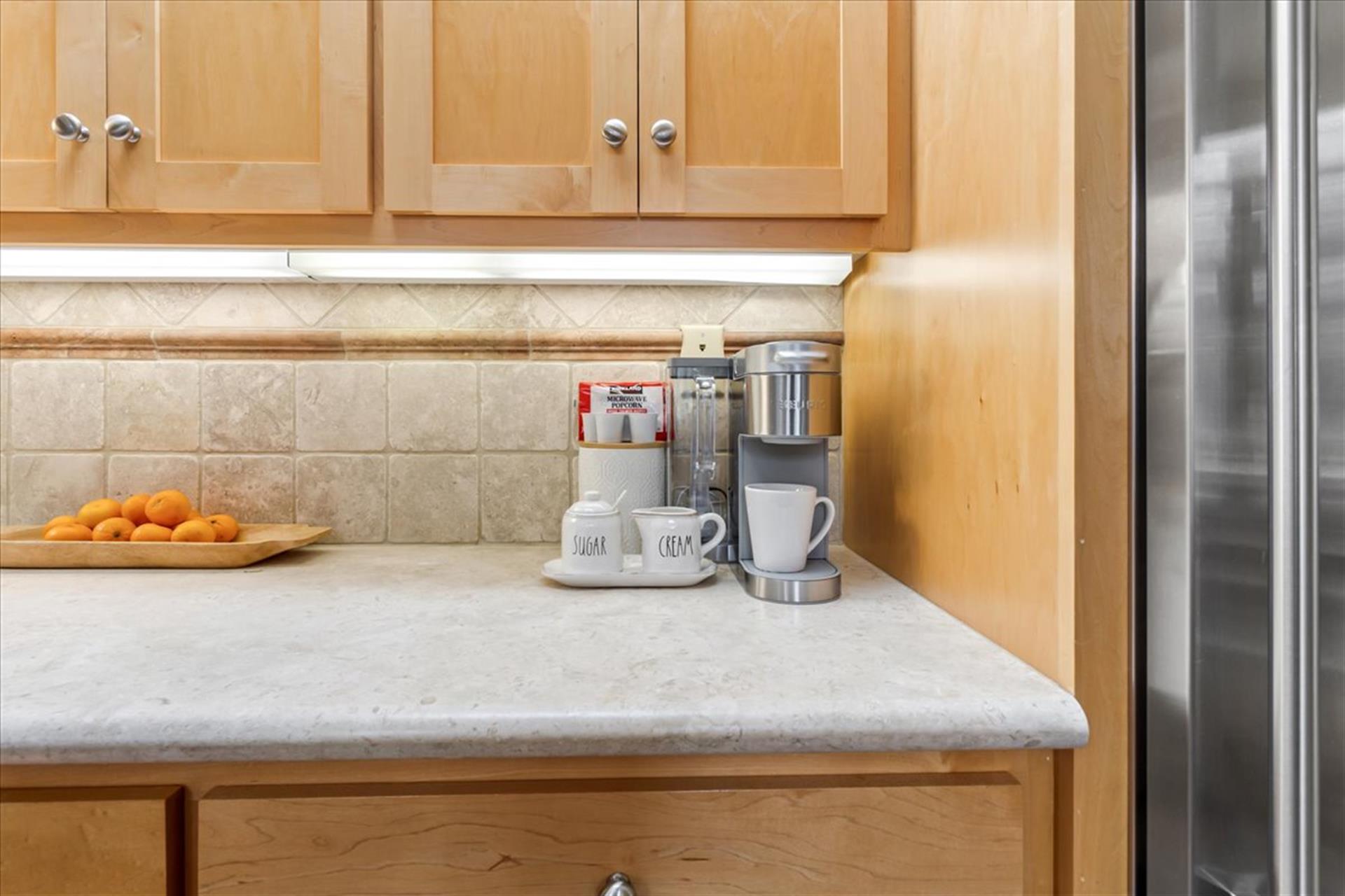 Coffee Bar in the Kitchen