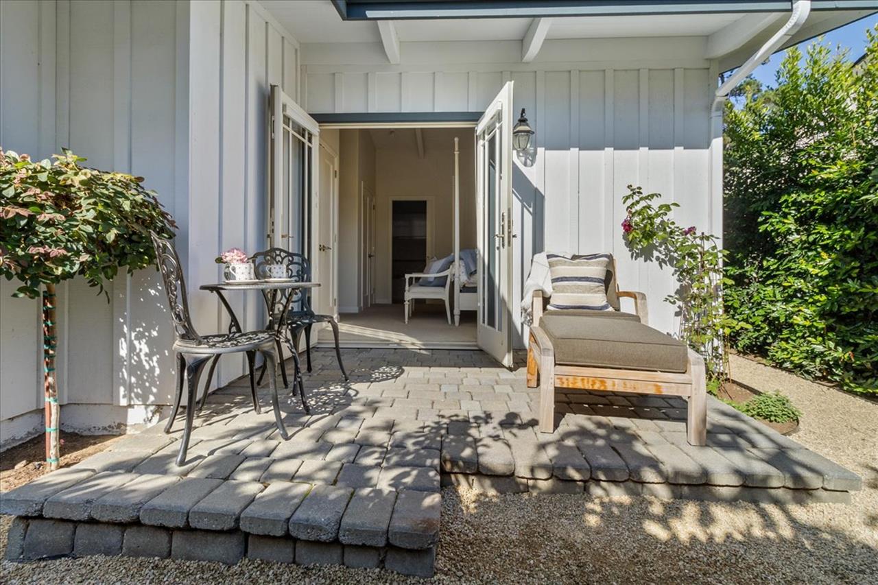 Private Patio Outside Bedroom 1