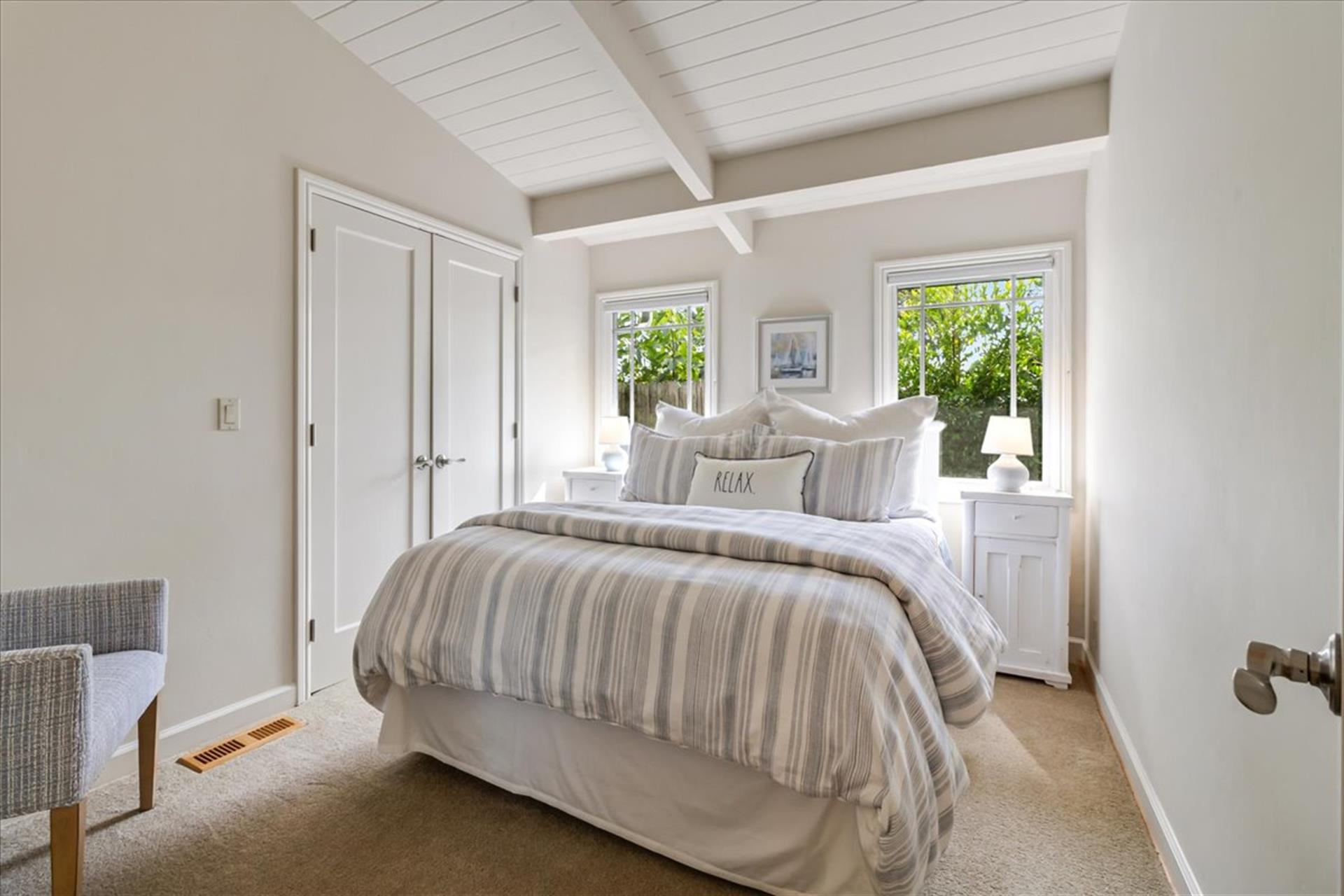 Bedroom 3 has a Queen Bed