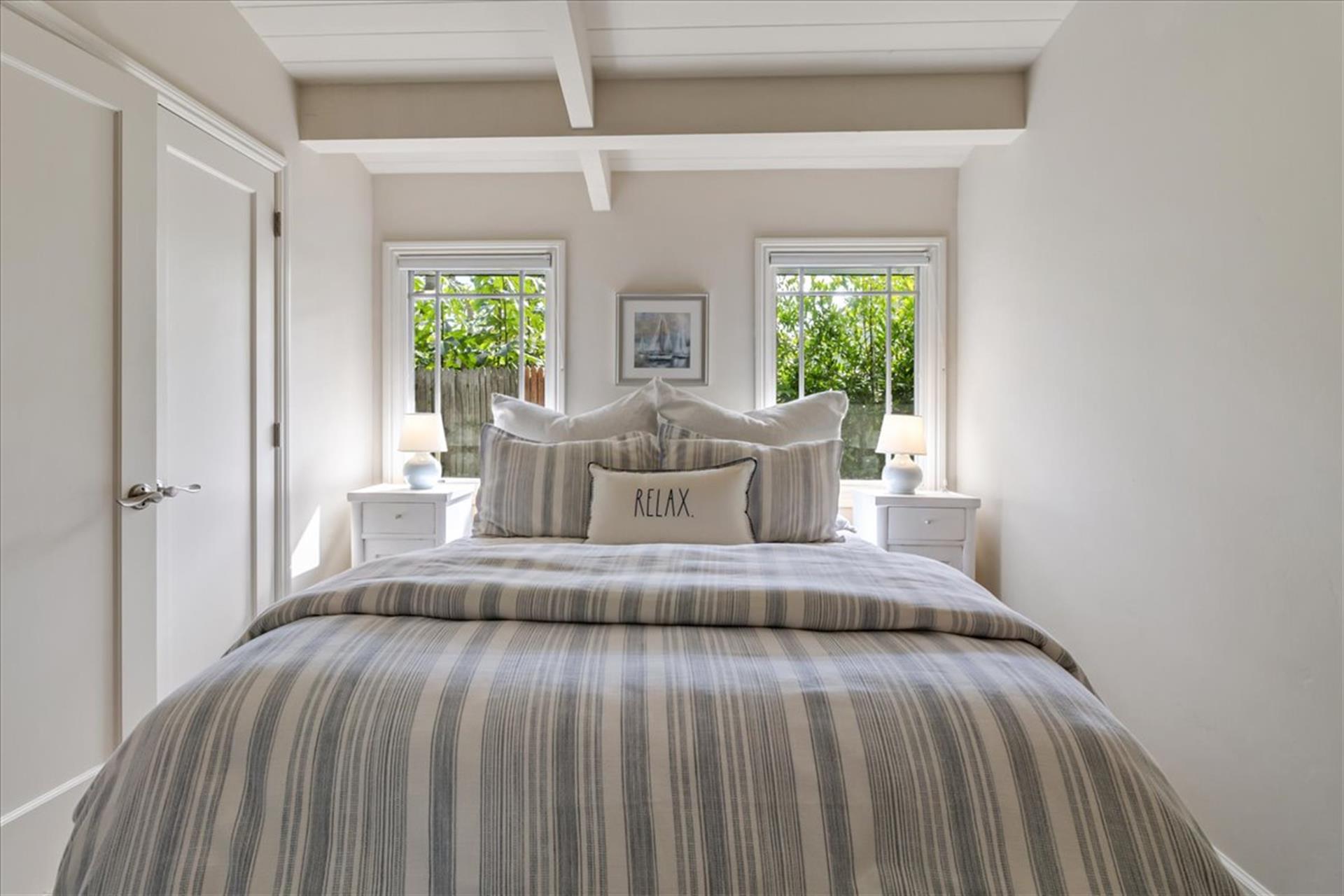 Bedroom 3 has a Queen Bed