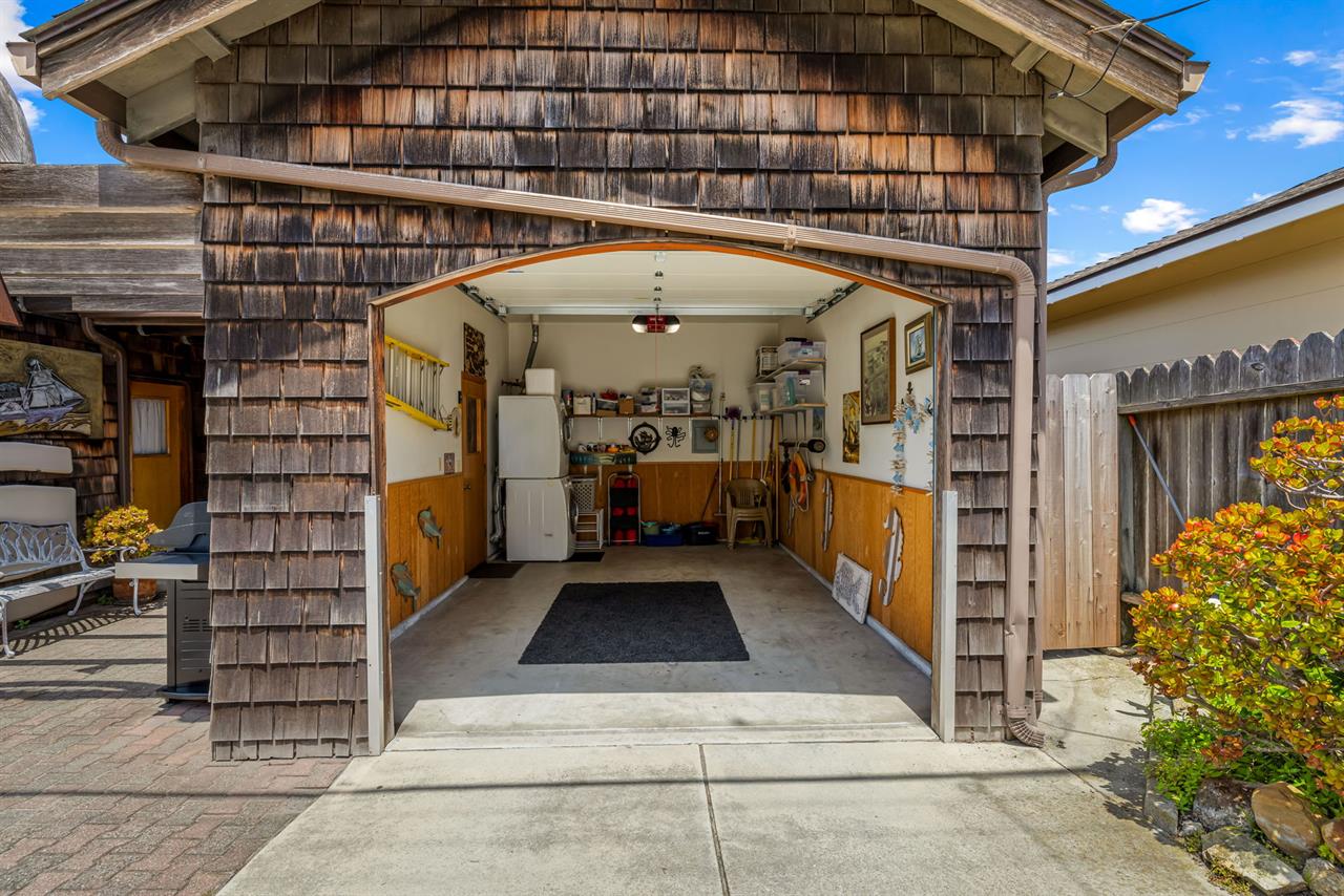 Garage for One Small Car  One Car in the Driveway